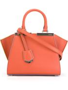 Fendi Mini '3 Jours' Crossbody Bag, Women's, Yellow/orange