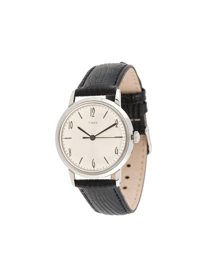 Timex Marlin Hand-wound Watch - Black