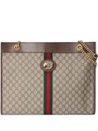 Gucci Rajah Gg Tote Bag - Brown