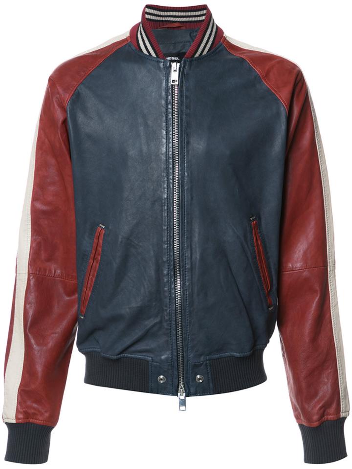 Diesel Bicolour Jacket - Blue