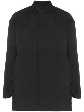 Descente Allterrain Concealed Zip Front Coat - Black