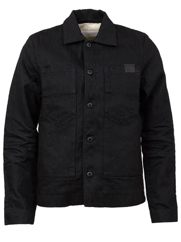 Mastercraft Union Military Jacket, Men's, Size: Large, Black, Cotton/paper