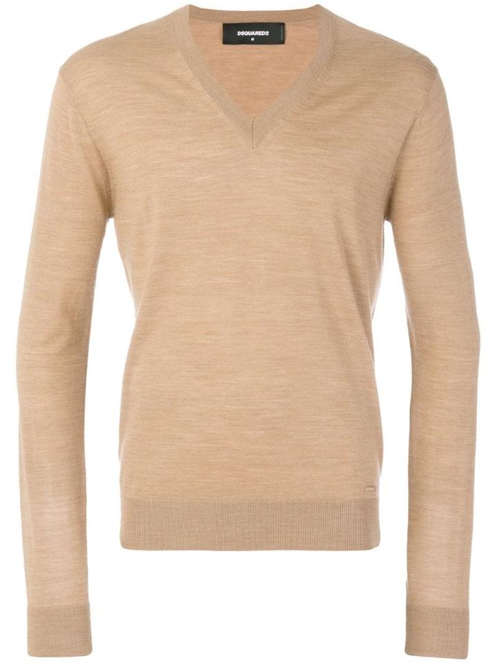 Dsquared2 V-neck Sweater - Neutrals
