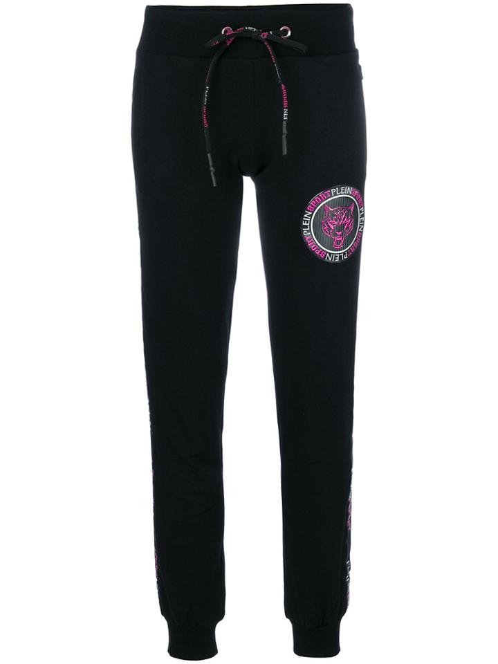 Plein Sport Stripe Top Track Pants - Black