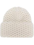 Inverni Chunky Knit Hat - White