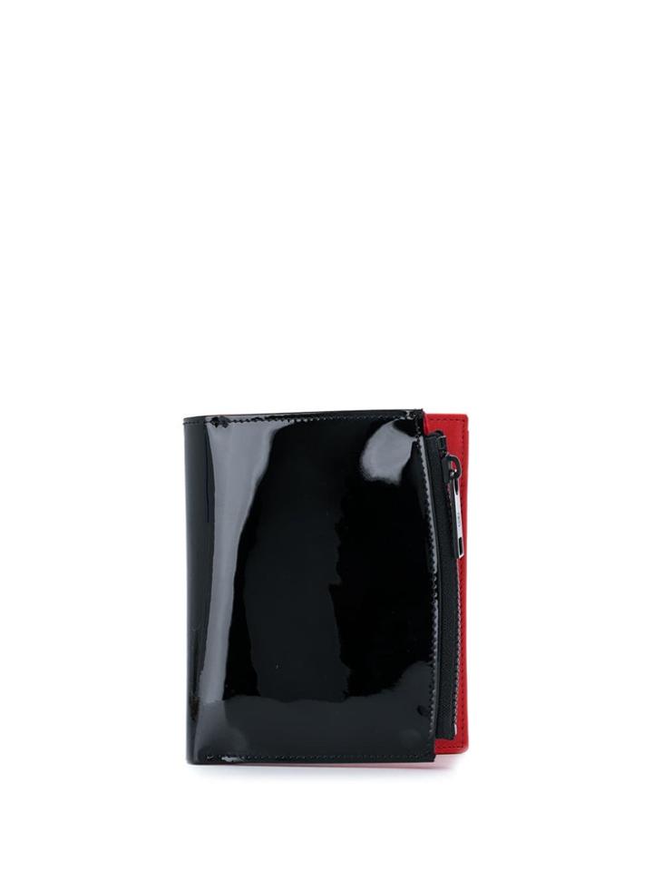 Maison Margiela Number Logo Patch Wallet - Black