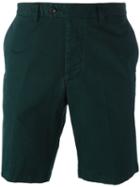 Ami Alexandre Mattiussi Bermuda Shorts, Size: Xs, Green, Cotton/spandex/elastane