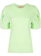 Maggie Marilyn Knot On T-shirt - Green