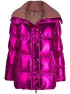 P.a.r.o.s.h. Padded Hooded Jacket - Pink