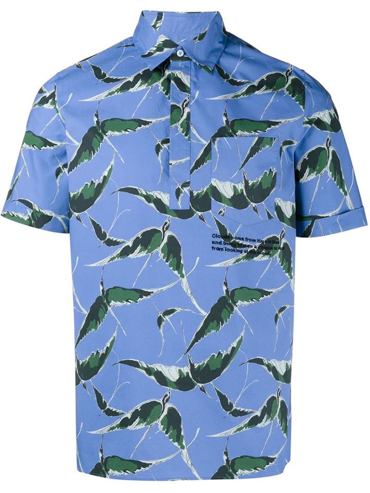 Valentino Albatros Print Shirt