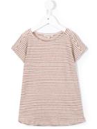 Caramel - Avocado Stripe T-shirt - Kids - Cotton/linen/flax - 10 Yrs, Red