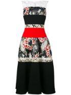 Talbot Runhof - Konzert - Women - Cotton/polyester/acetate/cupro - 44, Blue, Cotton/polyester/acetate/cupro