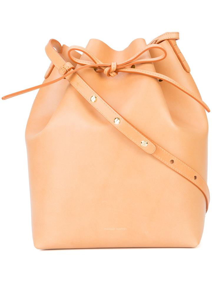 Mansur Gavriel Classic Bucket Bag - Nude & Neutrals