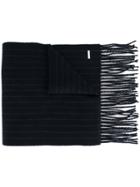Dsquared2 Fringed Scarf - Blue