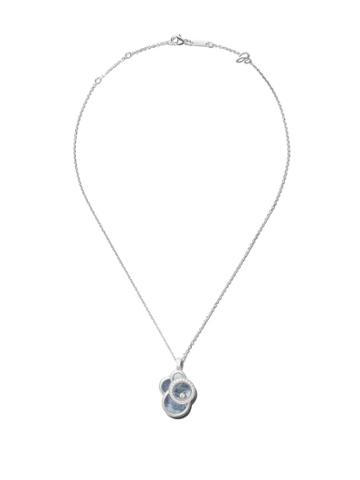 Chopard 18kt White Gold Happy Dreams Blue Mother-of-pearl And Diamond