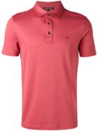 Michael Kors - Chest Embroidery Polo Shirt - Men - Cotton - M, Red, Cotton