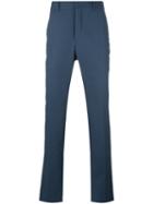 Fendi Chino Trousers, Men's, Size: 50, Blue, Cotton/spandex/elastane/viscose