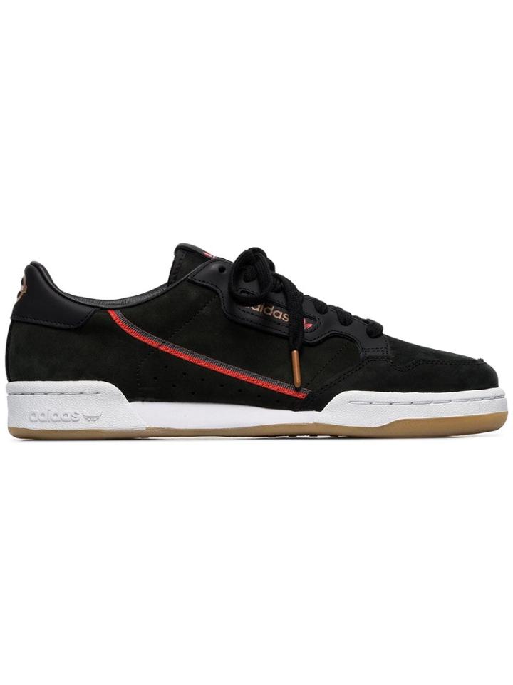Adidas Black X Tfl Continental 80 Leather Sneakers