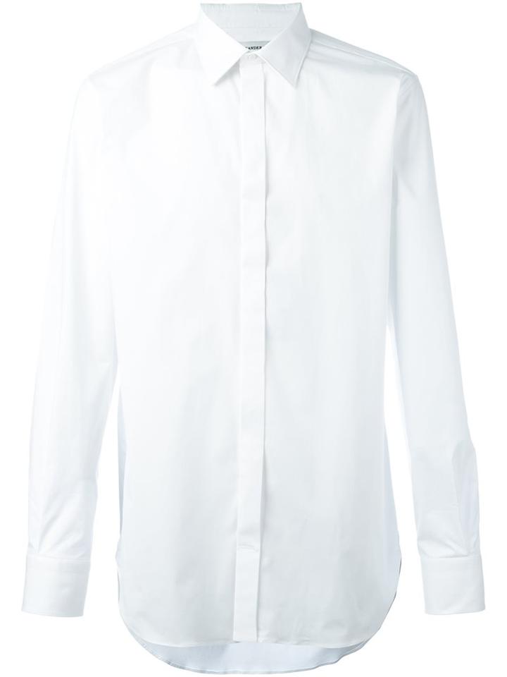 Alexander Mcqueen Cutaway Collar Shirt
