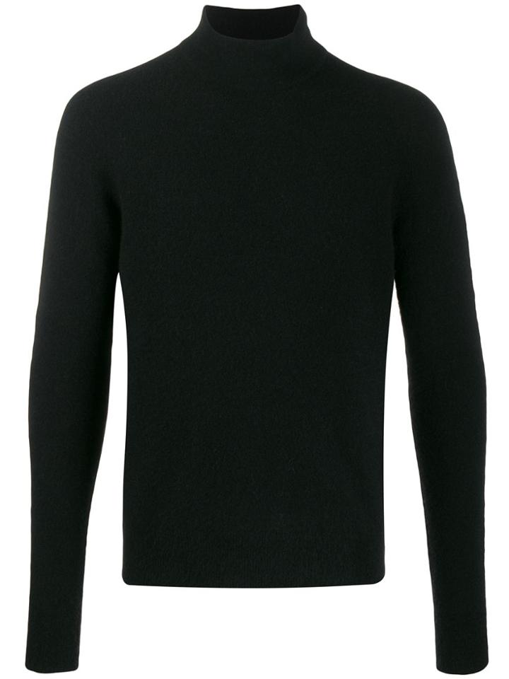 Roberto Collina Roll-neck Jumper - Black