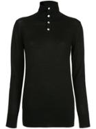 Bassike Turtleneck Jumper - Black