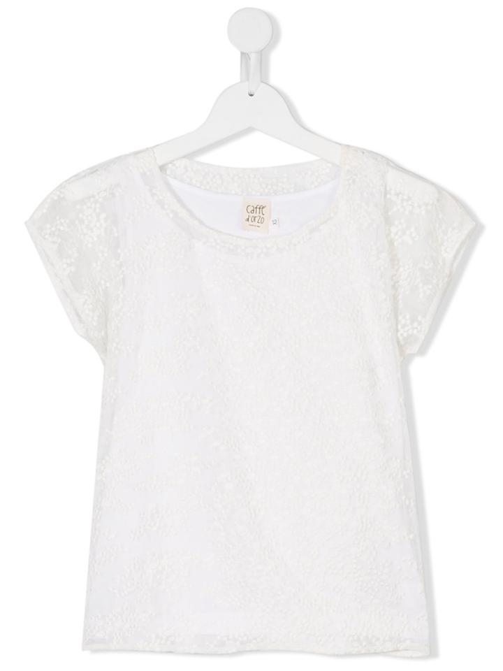 Caffe' D'orzo Lace T-shirt - White