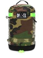 Diesel Camo Utility Backpack - Green