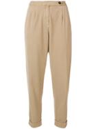 Massimo Alba Slim-fit Trousers - Neutrals