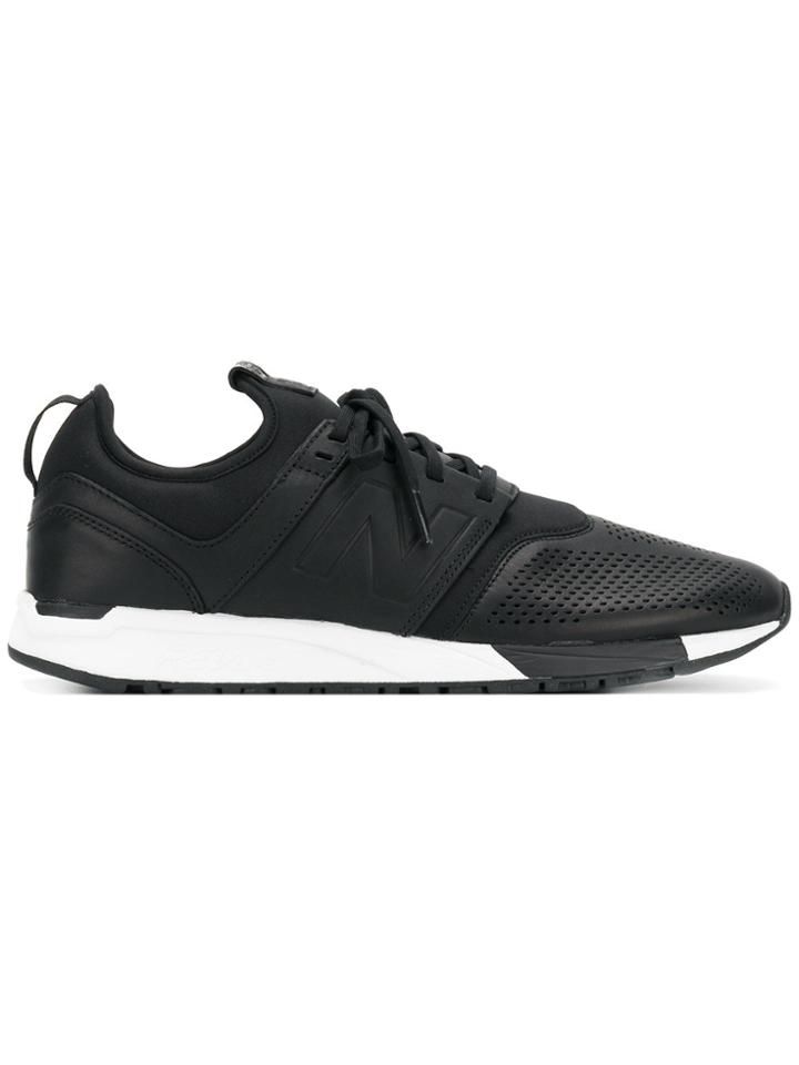 New Balance Panel Detailed Sneakers - Black