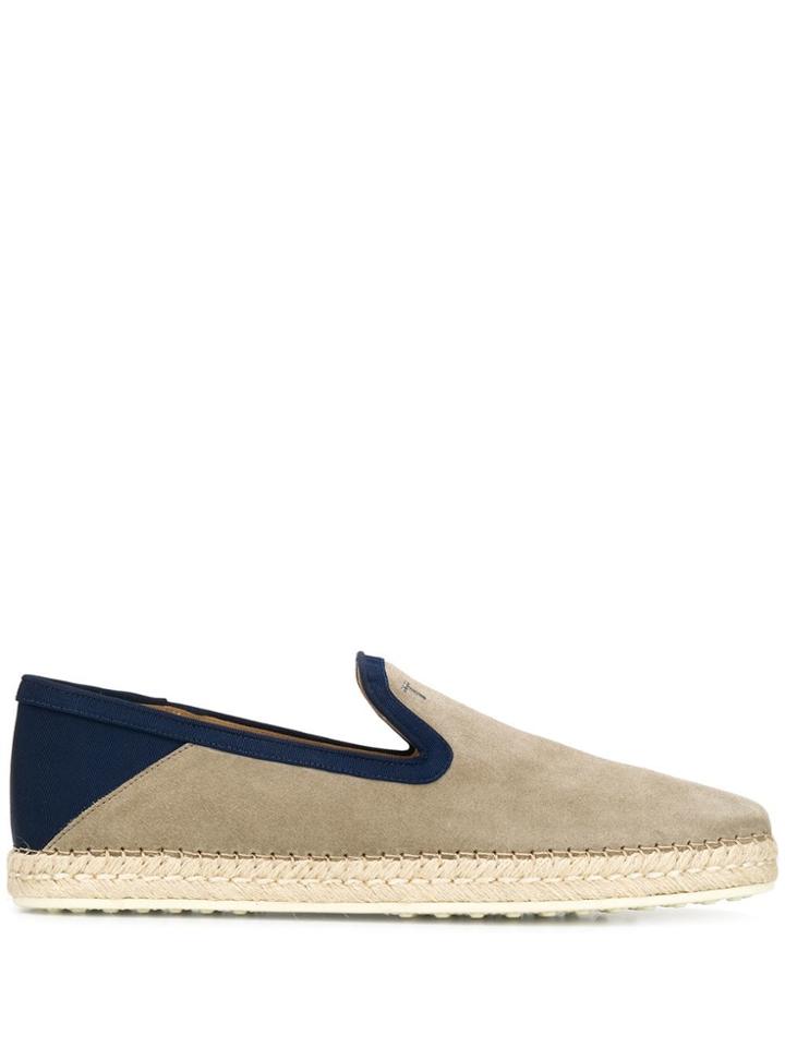 Tod's Slip-on Plimsoles - Grey