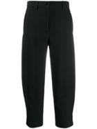 See By Chloé Crop Panelled Trousers - Black
