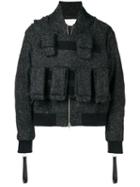Matthew Miller Barric Wool Bomber Jacket - Black