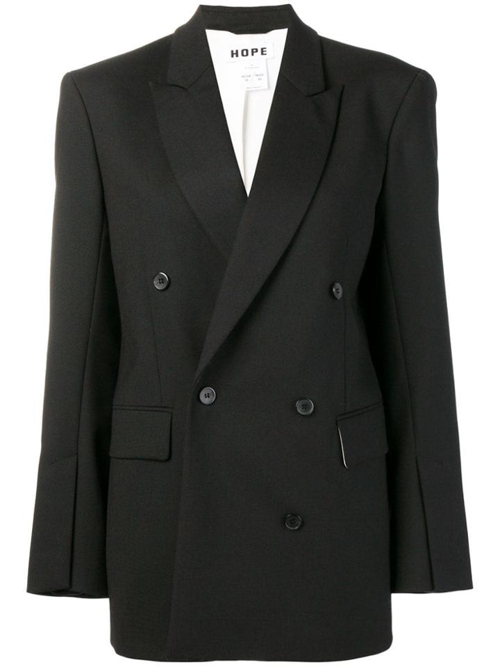Hope Fitted Tailored Jacket - Black