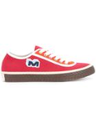 Marni Lace Up Sneakers - Red