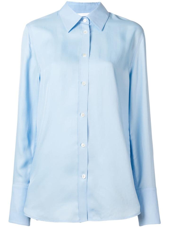 Helmut Lang Button-up Shirt - Blue