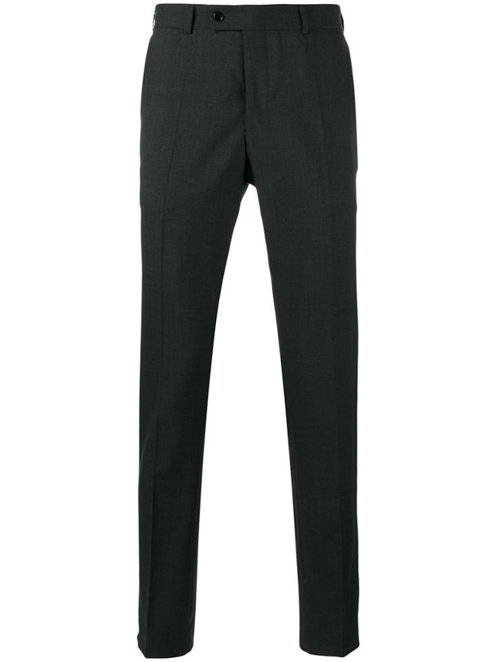 Mp Massimo Piombo Skinny Tailored Trousers - Grey