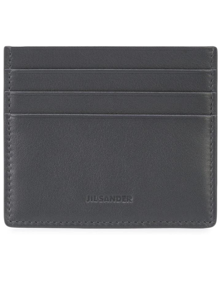 Jil Sander Classic Cardholder - Grey