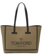 Tom Ford Canvas Tote Bag - Green