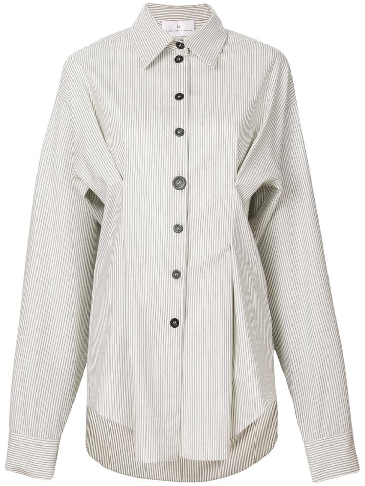 Joshua Millard Box Dart Shirt - White