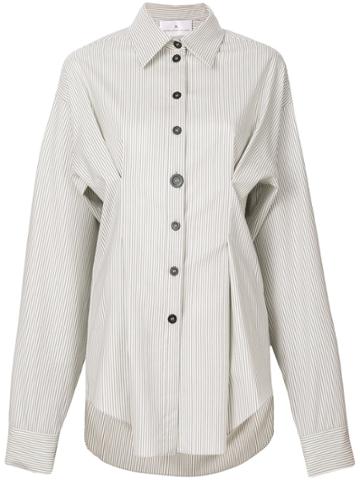 Joshua Millard Box Dart Shirt - White
