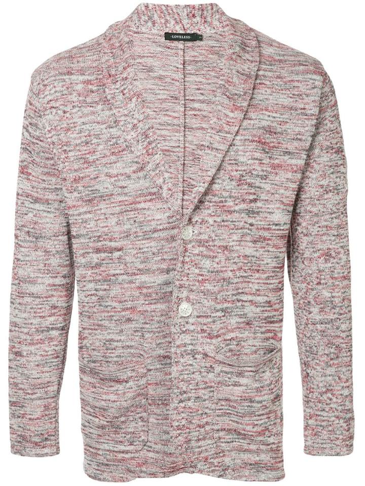 Loveless Shawl Cardigan - Red