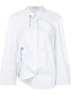 Act N&deg;1 Asymmetric Pin Detail Shirt - White