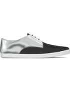 Myswear Dean Sneakers, Men's, Size: 45, Grey, Nappa Leather/patent Leather/rubber