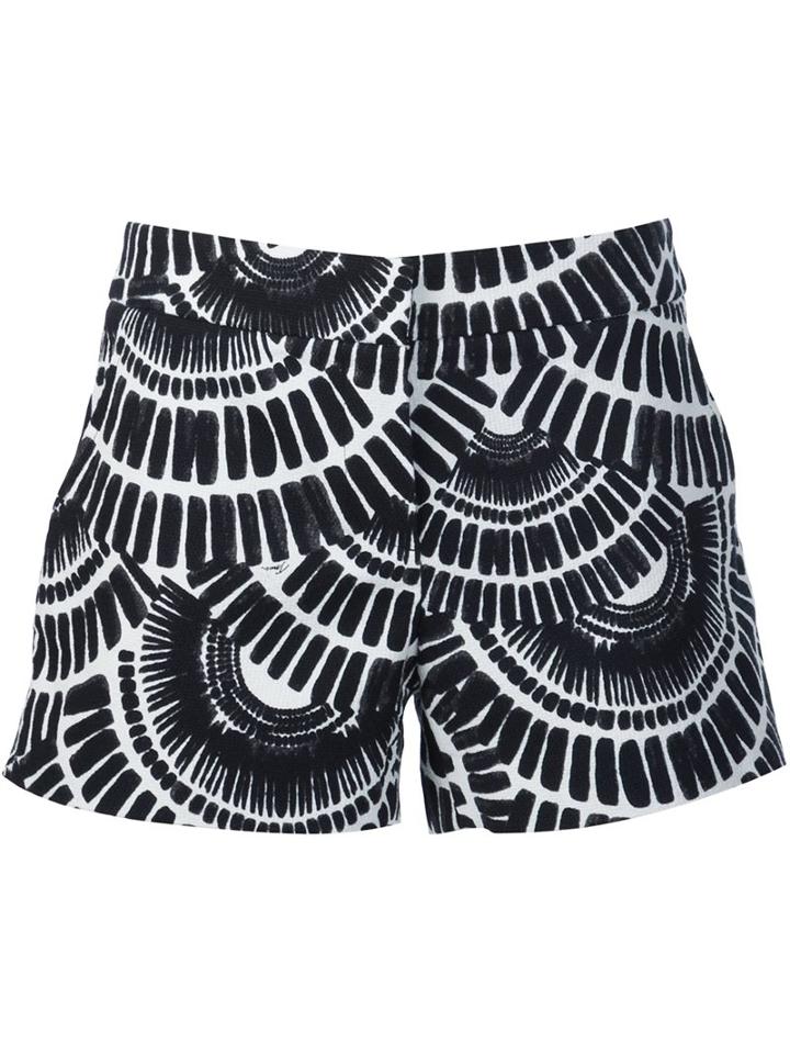 Trina Turk Ethnic Print Shorts