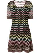 M Missoni Zigzag Pattern Dress - Multicolour