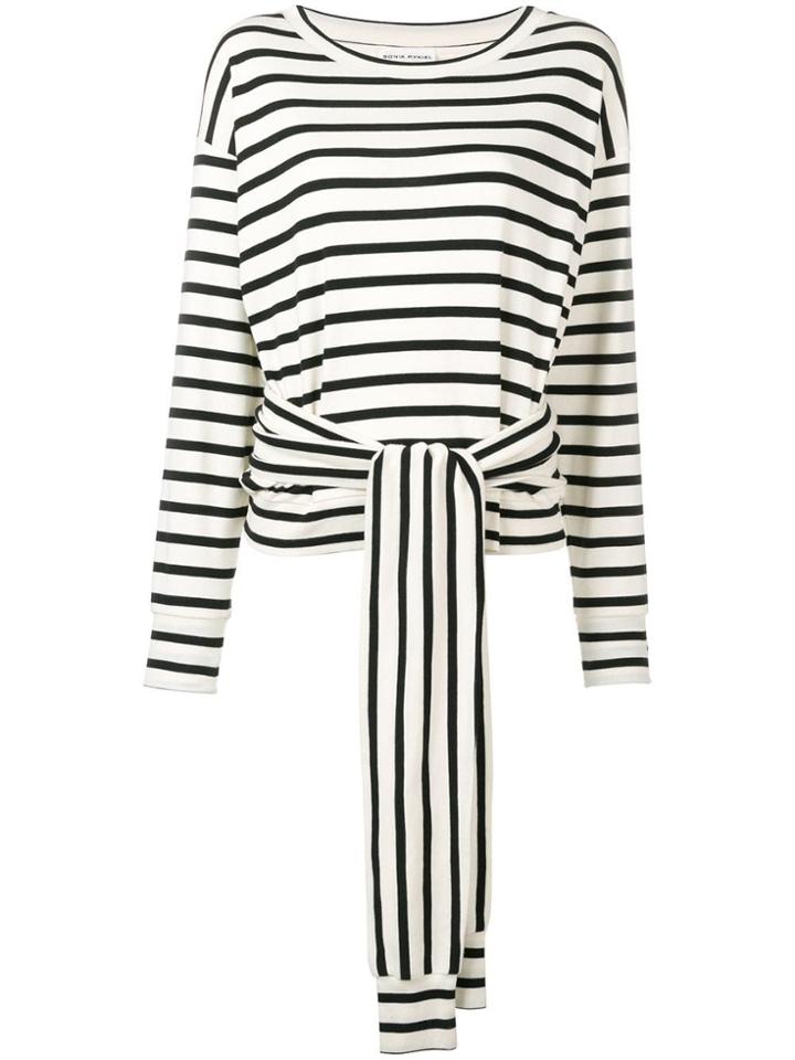 Sonia Rykiel Tie Waist Blouse - Neutrals