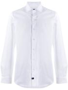Fay Plain Formal Shirt - White
