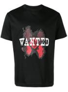 Les Hommes Wanted T-shirt - Black