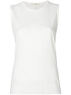 The Row Ribbed Vest - White