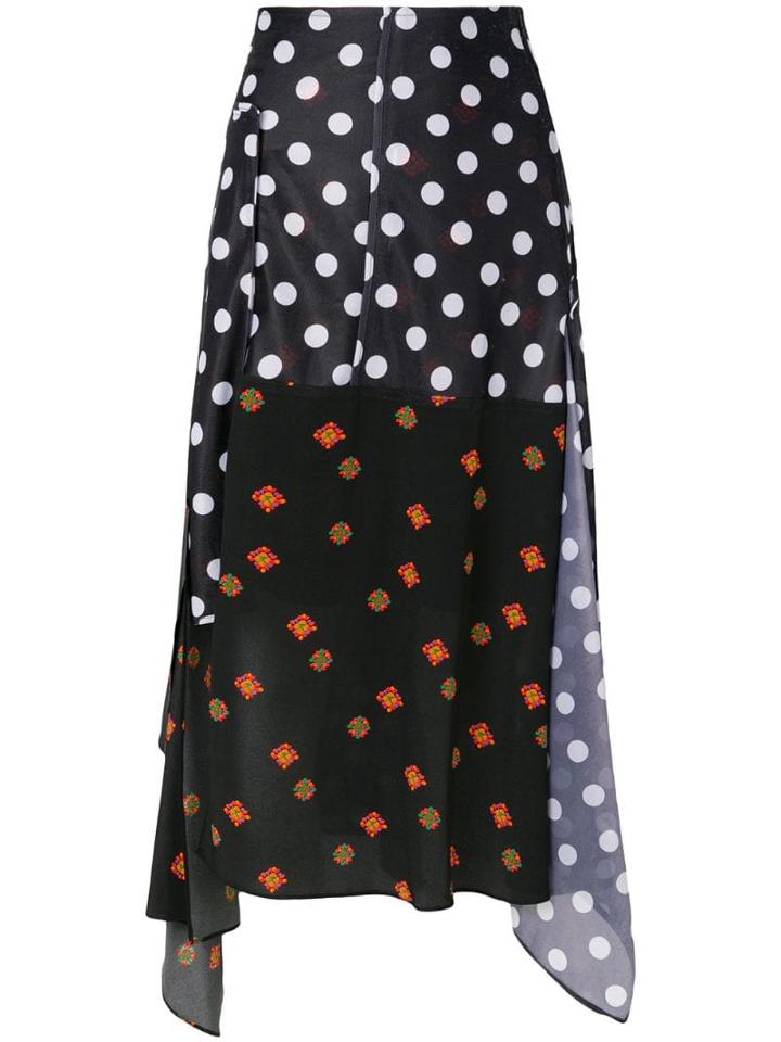 Jw Anderson Panelled Pattern Skirt - Multicolour